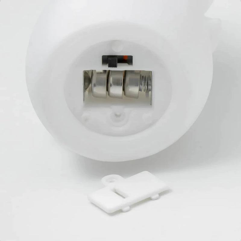 Enfeite de Natal Boneco de Neve com Luz LED e Floquinhos