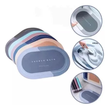 Tapete Mágico Super Absorvente – Secagem Rápida e Conforto Imediato