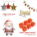 Kit com 95 Enfeites de Árvore de Natal – Bolas, Laços, Sinos, Estrela, Presentes e Gorro do Papai Noel