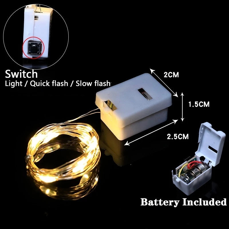 Luzes de LED Coloridas  – Decoração Perfeita para Casa, Natal e Festas