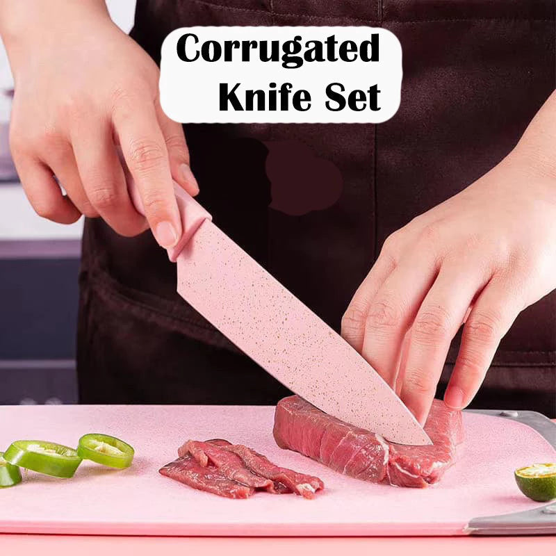 Conjunto Gourmet de Facas 6 Peças — Corte Preciso, Design Moderno e Acessórios Essenciais